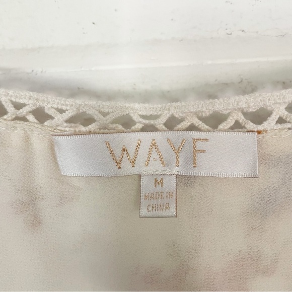 EUC Revolve Wayf Pembrook Beige
Floral Boho Swing Mini Dress Size Medium - Picture 8 of 10